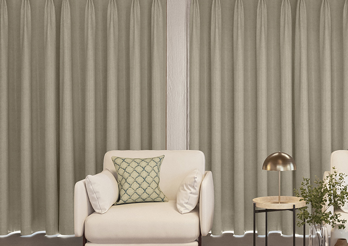 Roslin (Blackout), Hazelnut - Made to Measure Curtains - Image 7